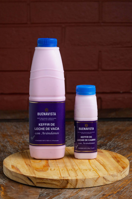 Keffir de Leche de Vaca con Arandanos