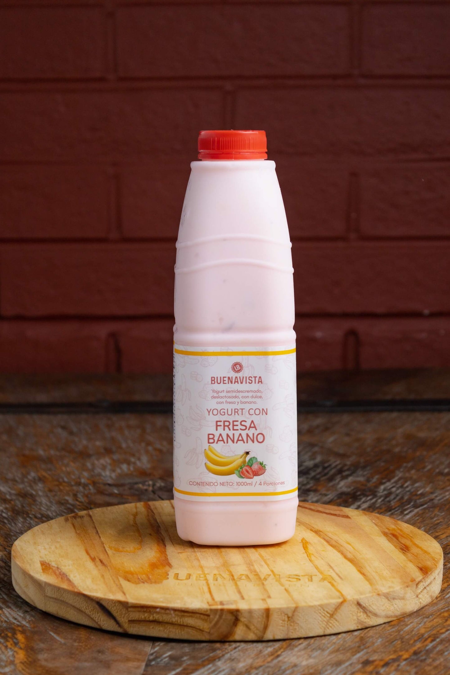 Yogurt con Fresa-Banano