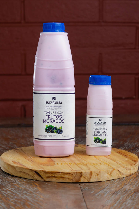 Yogurt con Frutos Morados