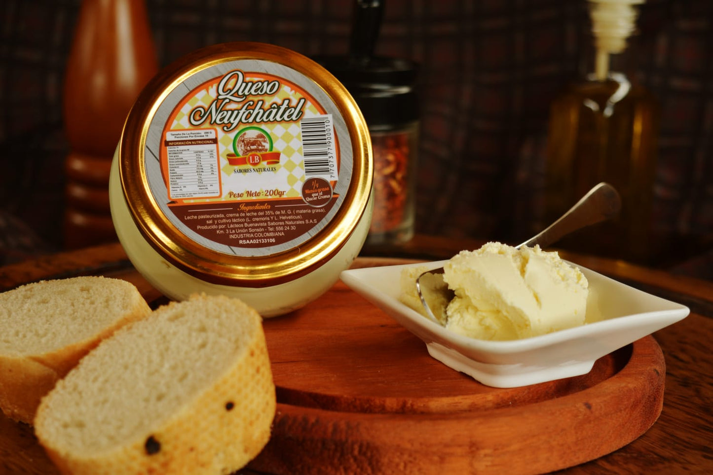 Queso Neufchatel (Queso Crema)