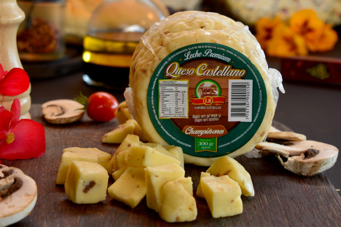 Queso Castellano Champiniones