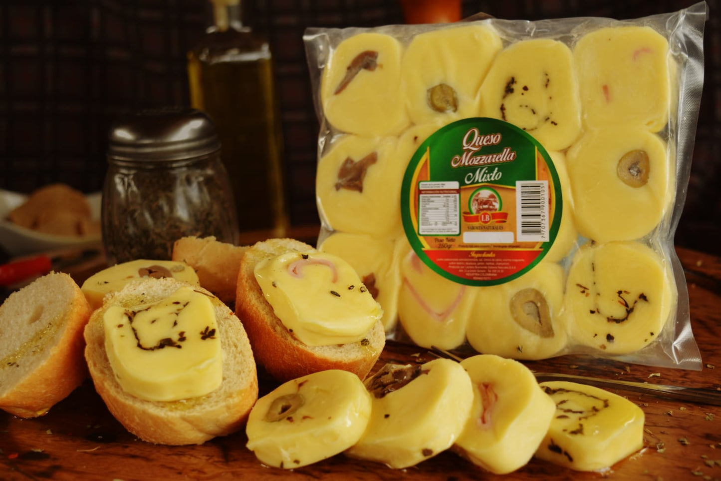 Queso Mozzarella Mixto
