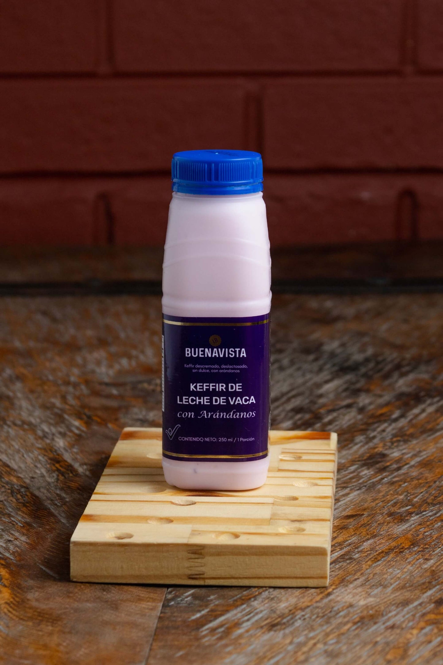 Keffir de Leche de Vaca con Arandanos