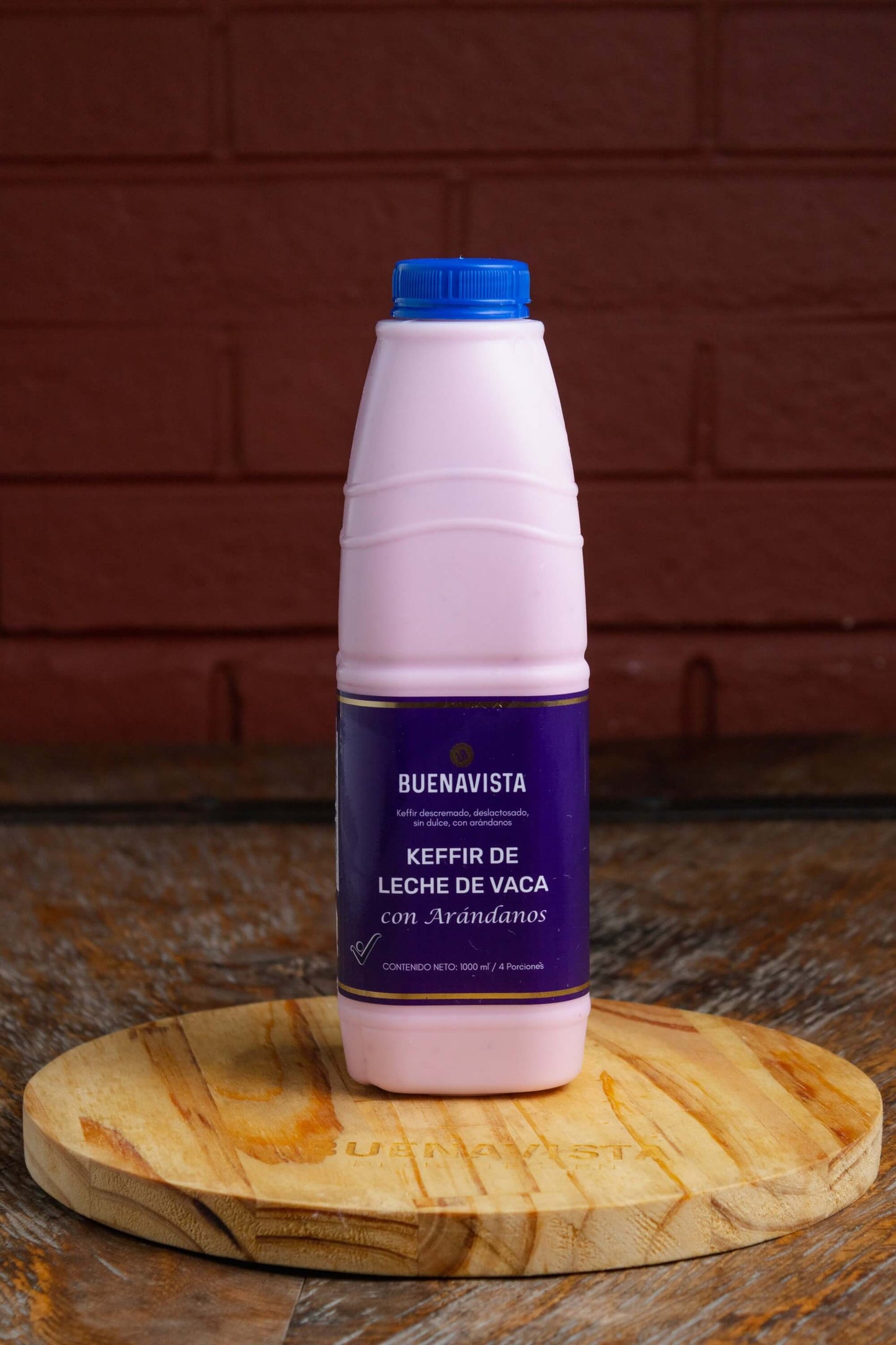 Keffir de Leche de Vaca con Arandanos