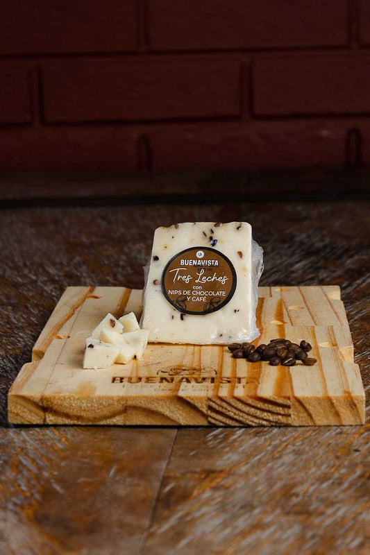 Queso Tres Leches Nips de Chocolate y Café