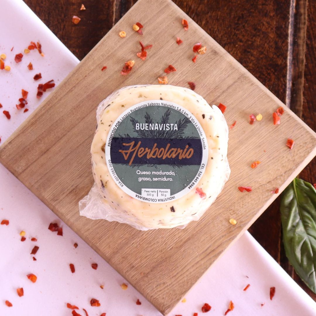 Queso Herbolario Finas Hierbas y Tomates Deshifdratados